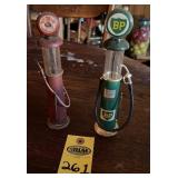 B P & Red Crown Vintage Gas Pump Models