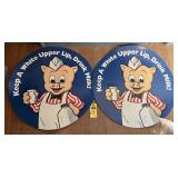 2 Retro Piggly Wiggly Paper Advertising