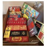 Vintage Paint Sets & Brushes