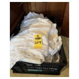 Crate Of Lace Table Cloths & Runners