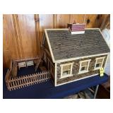 Vintage Doll House & Furniture