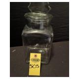 Vintage General Store Square Jar