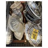 Crat Of Misc Kitchen Items