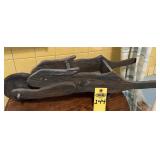 Wooden Folk Art Bunny Cart