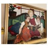 Oil On Board Signed Rowell 