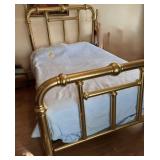 Antique Victorian Cannonball Style Full Size Bed