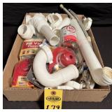 Box Of Plumbing Repair Items