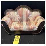 Vtg Victorian Style Doll Sofa