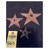 Cast Iron Architectural Stars