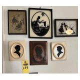 Vintage Silhouette Portraits