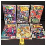 6 Marvel X Men Comics