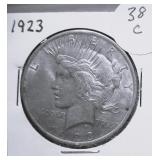 1923 Peace Silver Dollar