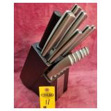 Sabatier Knife Set & Block - Missing 1 Knife