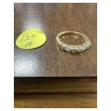 14k Ring W/ Diamonds 2.3g W/ Stones