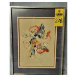 Abstract Water Color Painting , E. Stanford