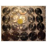 20 - 2000 P Kennedy Half Dollars