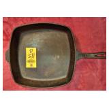 Cast Iron Square Skillet 11 X 11 Made In Usa