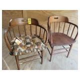 2 Boling Chairs #150, Maple - Siler City Nc