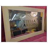 Stella Artois Advertising Mirror 36' X 23 1/2'