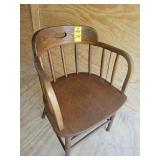 Boling Chair #150, Oak - Siler City Nc