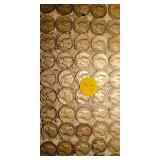 50 Silver Mercury Dimes