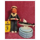 M/ V Freeport Cruise Line Souvineer Doll 9' And