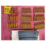 77 Rounds 30-06 Ammo And Clip