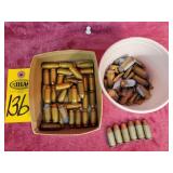 45 Cal & 22 Cal Ammo, 50+ Rounds