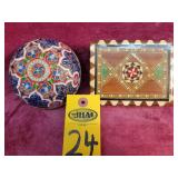 Vintage Chinese Cloisonne Tricket Boxes