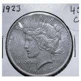 1923 Peace Silver Dollar