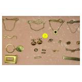 Vintage Tie Clip Bars & Accessories - 2 Are 12k