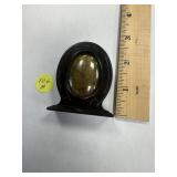 Vintage New Haven Horseshoe Mini Clock Bakelite