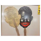 Vintage C. 1930 Black Americana Piccaninny Menu