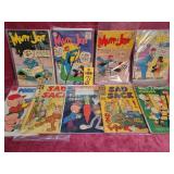 9 Comic Books, (4) Mutt & Jeff, (1) Porky Pig Dell