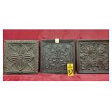 3 - 12 X 12 Decorative Wall Hangers