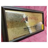 Jack Daniels Wiskey Bar Mirror 28' X 15'