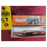 Marbles Ram Horn Pocket Knife