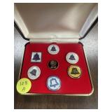 At&t And Bell Phone Pins