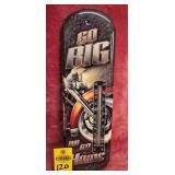 Go Big Go Home Thermometer Metal 17' X 4 1/2'