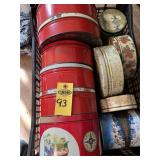 Assorted Tins