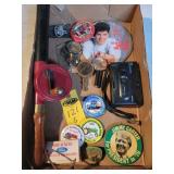 Advertising Pins, Magnifier Glasses, Vintage