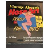 Vintage Aircraft Nose Art Tabletop Book