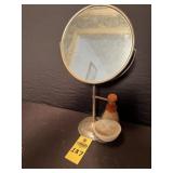 Antique Silver Plate Shaving Stand