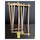 4 Antique Wooden Picture Frames