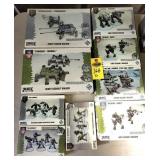 9 Dust Studio Tactics Figures