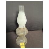 Vtg 18" Oil Lamp
