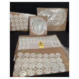 Vintage Crocheted Doilies/ Runners And