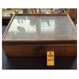 Wooden Display Case 20"x16"