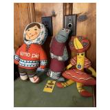 Retro Advertising Dolls