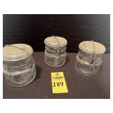 Atlas Wholefruit &2 Ball Eclipse Vtg Canning Jars